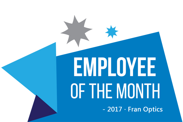 Huang Qing, Employee of the Month - Sep., 2017